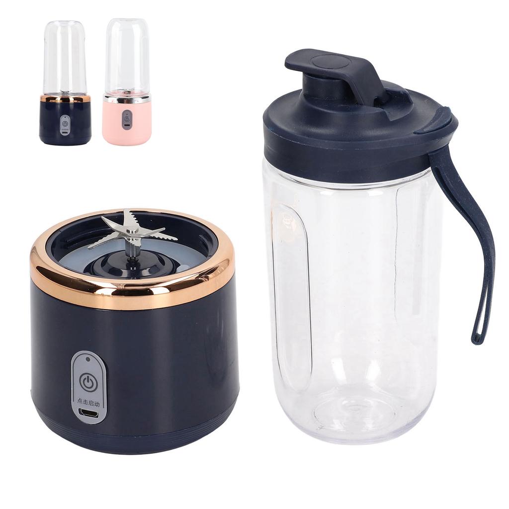 Portable Blender Bottle Electric 6 Blades Multifunction Juice Blender Fresh Juice Smoothie Blender Ice CrushCup Food Processor