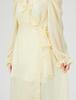 Variation Ruffle Gown Dress SHFO221053 YEL F [Sneider Home] Women's