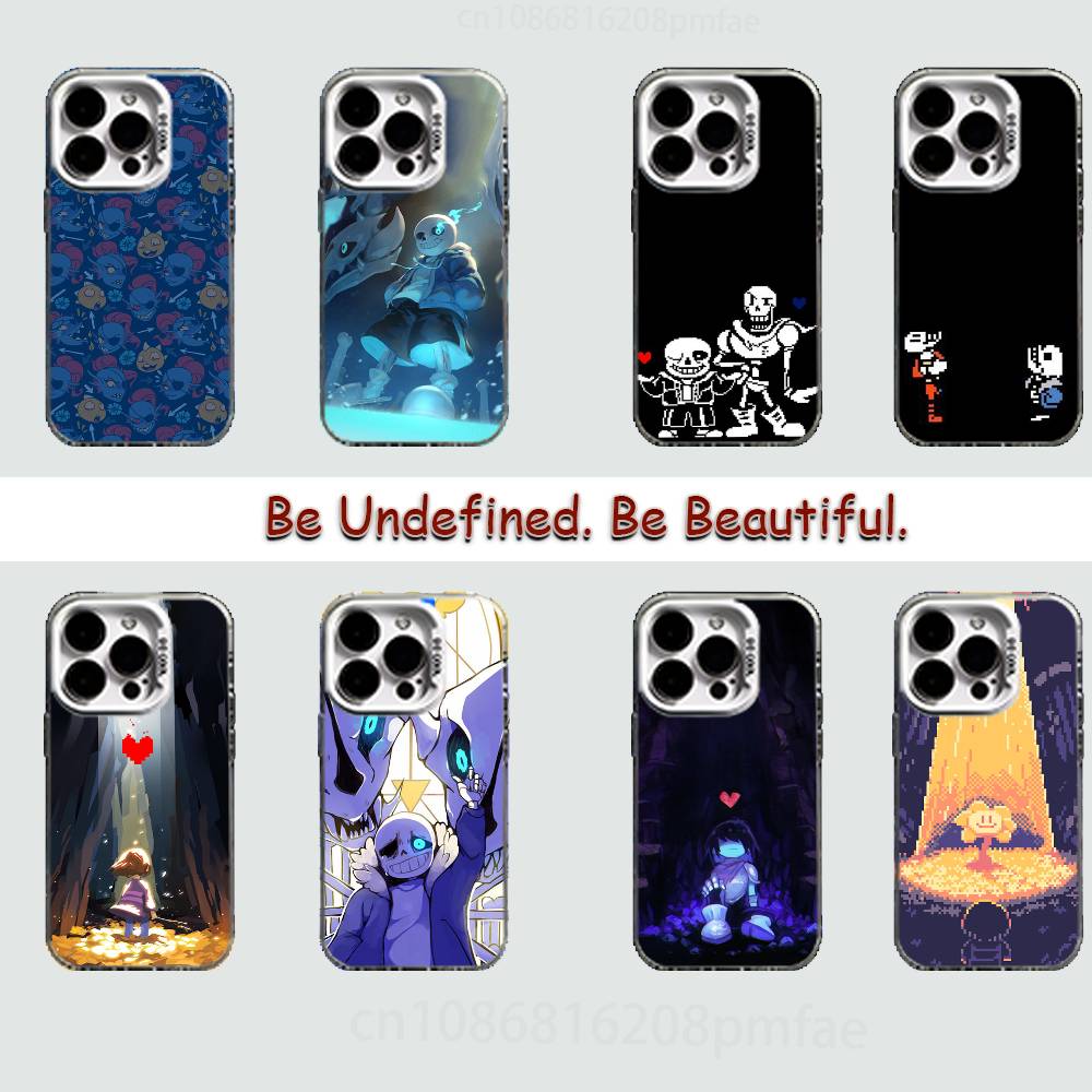 Game U-Undertale-es Case for iPhone17 16 15 14 13 12 11 Pro Max Plus Air 16E X XR XS Max Hard Shockproof Bumper Cover