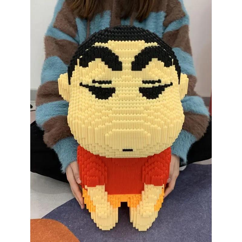 30 см Мультяшный Аниме Строительный Блок Игрушка Мелкий Кирпичик для Детей и Взрослых Набор Строительных Блоков Детская Головоломка Игрушка Подарок
