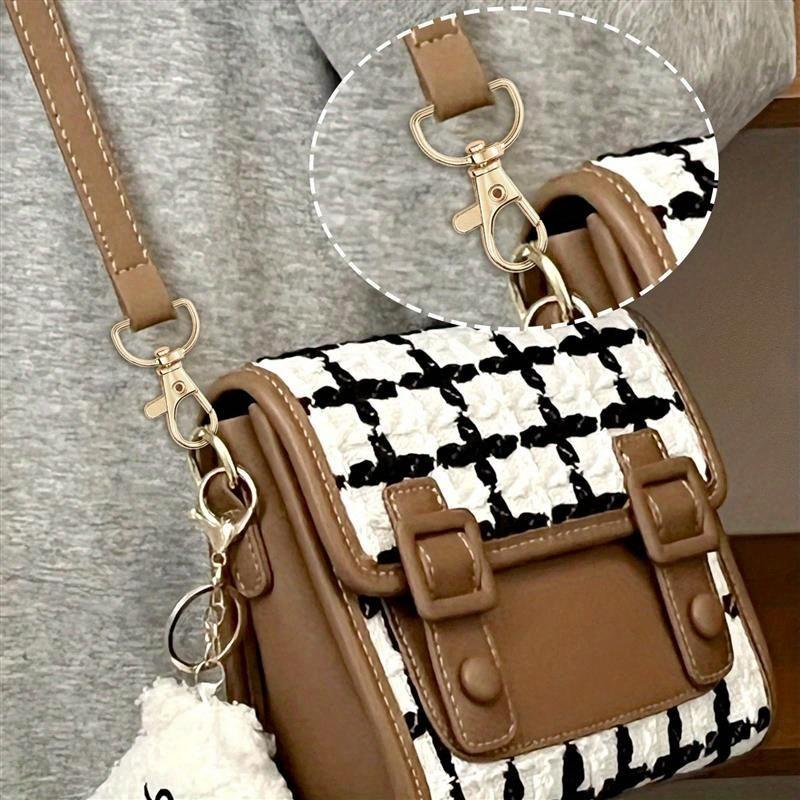 10pcs Swivel Clasp Lanyard Snap Hooks Keychain Clip Hook Metal Lobster Claw Clasps for Lanyard Key Rings Crafting Purse