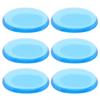 12pcs/set Silicone Blue Coffee Soft Drum Silencer Dampeners for Drums Tone Control