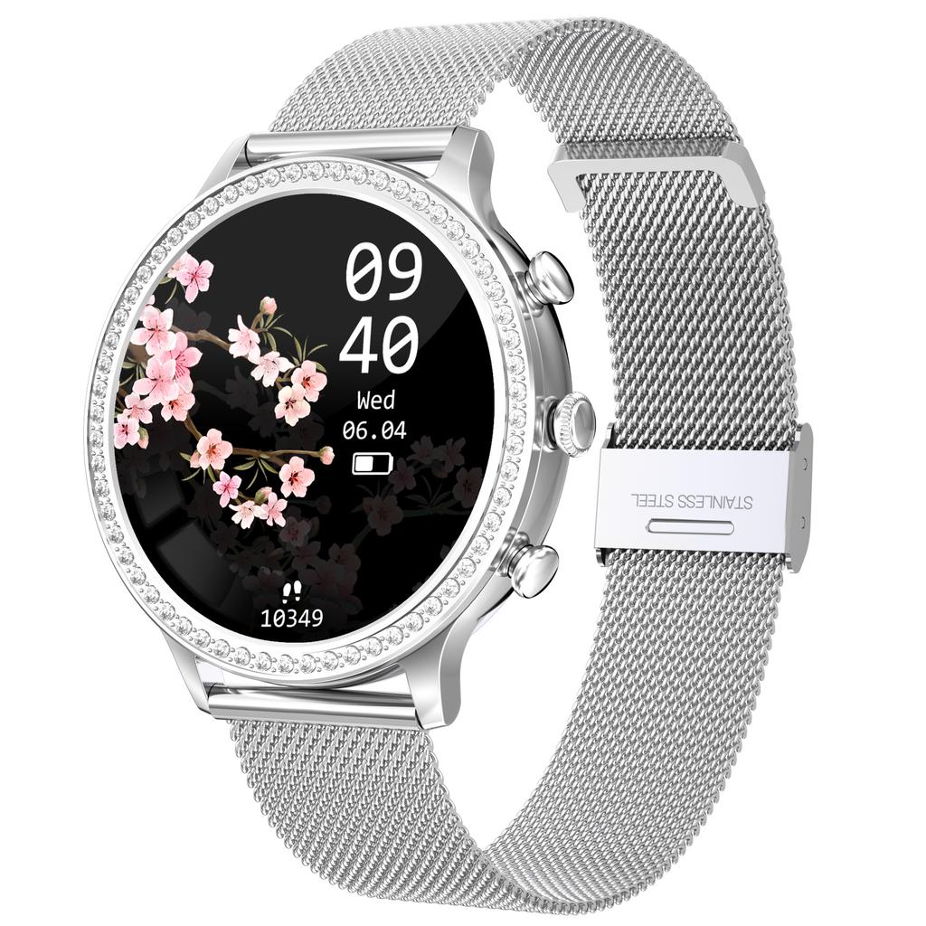 Smart Watch Women Bluetooth Call Blood Pressure DIY Custom Sport Fitness Waterproof Watches