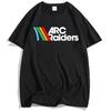 Игровая футболка ARC Raiders с принтом, круглый вырез, короткий рукав, хлопок, мужская футболка, унисекс, уличная мода, свободная, повседневная, мужская, женская футболка, футболки