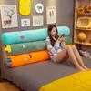 Cute Cylindrical Side Sleeping Body Pillow Soft Cartoon Pregnancy Sleep Leg Gripper Pillows Detachable Washable Long Pillow Gift