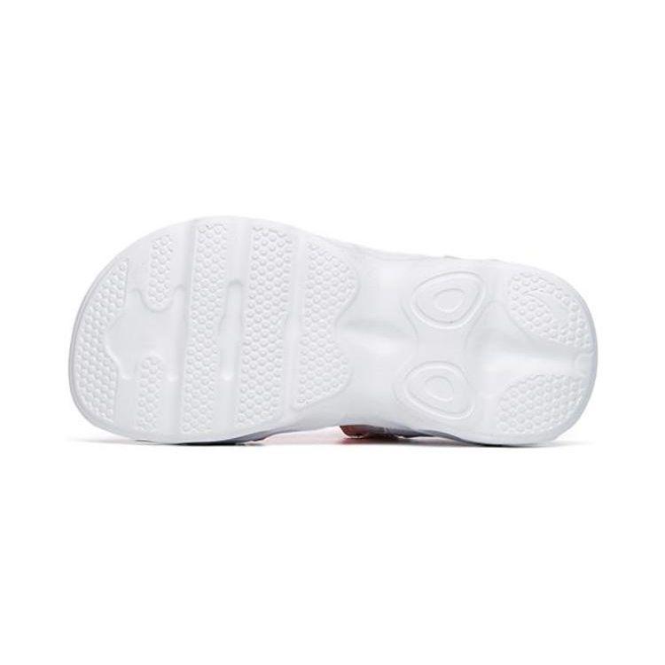 Anta Kids Asymmetrical 1 Non-Slip Breathable Sandals Kids Sandals White Pink 322229912-2