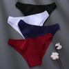 FINETOO M-2XL Cotton Panties for Women Sexy Low Waist Briefs Female Breathable Underwear Girl Intimates Lingerie Solid Color New