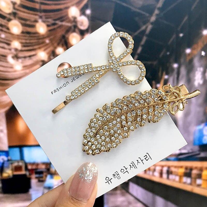 Модная заколка для волос Matel для женщин 2021, заколка для волос с геометрическим рисунком для девочек, заколка для волос с бантом и бабочкой, головные уборы, аксессуары для волос, подарок