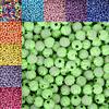 Многоцветные акриловые бусины для изготовления украшений 8 мм 100 шт