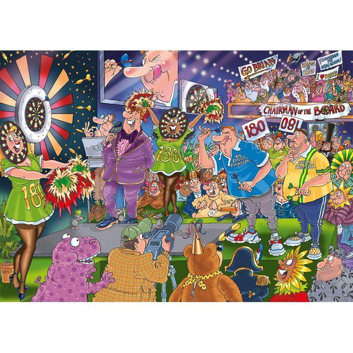 Puzzle - JUMBO - WASGIJ MYSTERY 30 - En plein dans le mille ! - 1000 pièces - Dès 12 ans