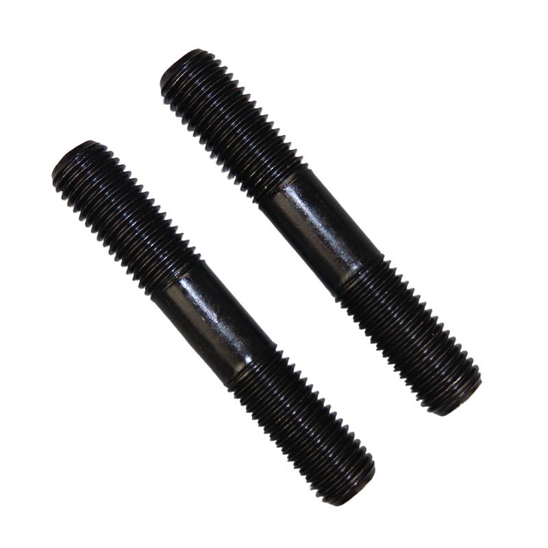 8.8 Grade High-Strength Blackened Carbon Steel Double-Ended Stud Bolt