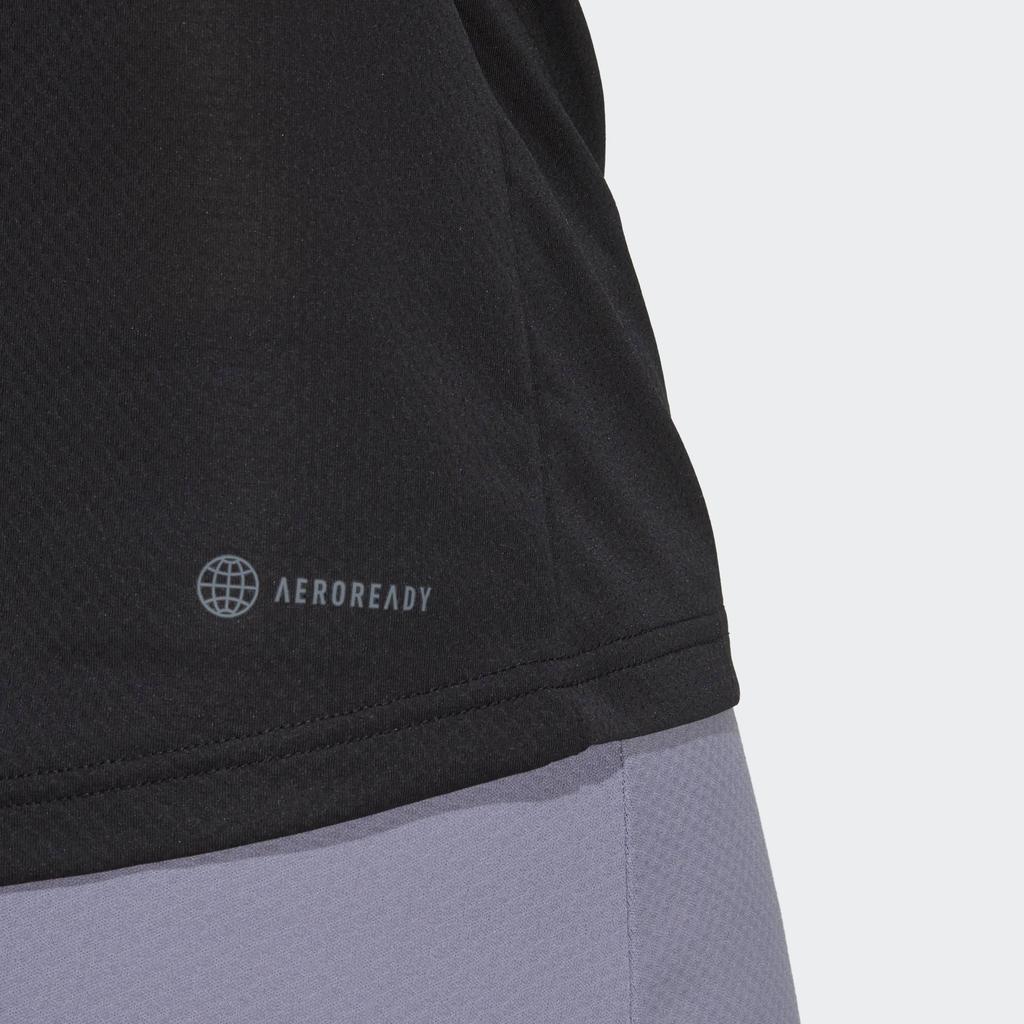 adidas Футболка Club Tennis с логотипом, удобная, повседневная, с круглым вырезом, с коротким рукавом, женская, черная HS1450