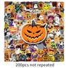 200 Хэллоуин граффити персонализированный фестиваль мультфильмов детские DIY ручной книги скейтборд наклейки на багаж