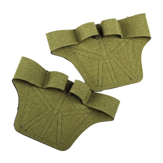 1 пара накладок для захвата для тяжелой атлетики, защита для рук, 4 пальца, перчатки для тренировок в спортзале, двухслойные нескользящие спортивные аксессуары для фитнеса