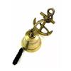 Decorative Brass Wall Hanging Ship Bell Nautical Brass Anchor Door Bell Home
