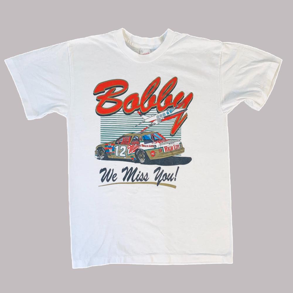 Bobby Allison We Miss You! T-Shirt Unisex Cotton Tee All Size S To 4XL KK500 Unisex T-Shirt