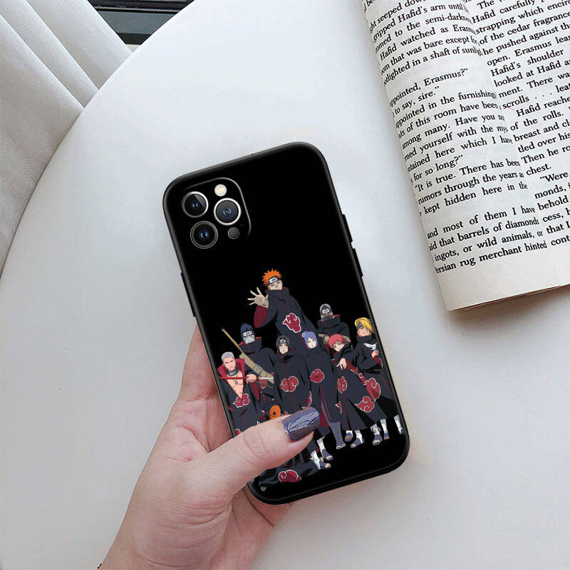 MH96 Чехол Naruto Akatsuki для Samsung A06 A35 A25 A24 A15 A05S A05 M55 M35 M15 A02 A12 A13 A10 A16 A20 A30 A22 A31 A32 A33 A42 A50