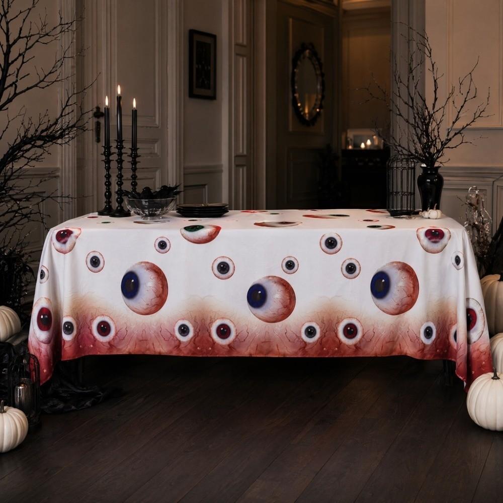 Plates Eyeballs Disposable Tableware Napkin Halloween Party Dinnerware Party Accessories