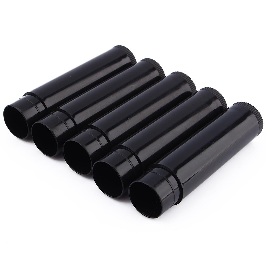 Empty Plastic Lipstick Tubes, 100PCS 5ml Empty Lipstick Lip Balm Container Tube, Portable for Lip Gloss Balm with Safe Plastic Material, Refillable