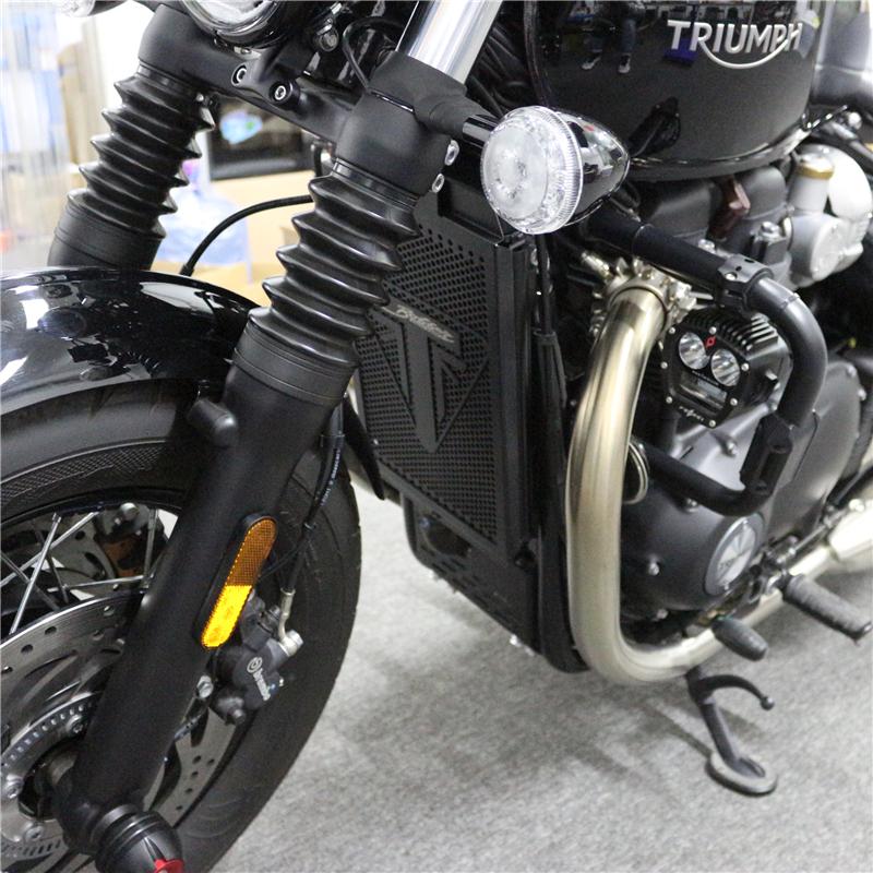 Решетка радиатора двигателя, Защитная крышка для Bonneville T100 T120 Bobber Street Scrambler, ободок решетки радиатора