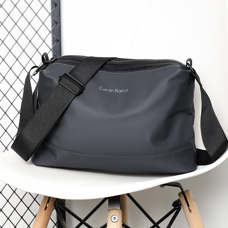 Мужская модная водонепроницаемая сумка кроссбоди из ткани Оксфорд: Деловая, Повседневная, Сумка через плечо для поездок, Путешествий