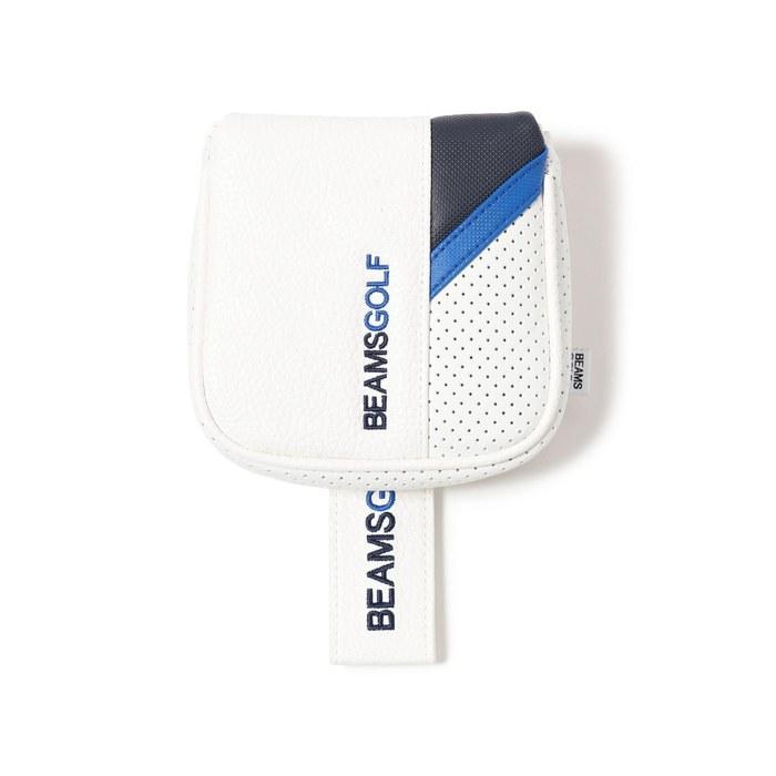 [Beams Golf] S/S Tee Tour Pro Putter Cover 3 (Mallet Type) BLUE FREE