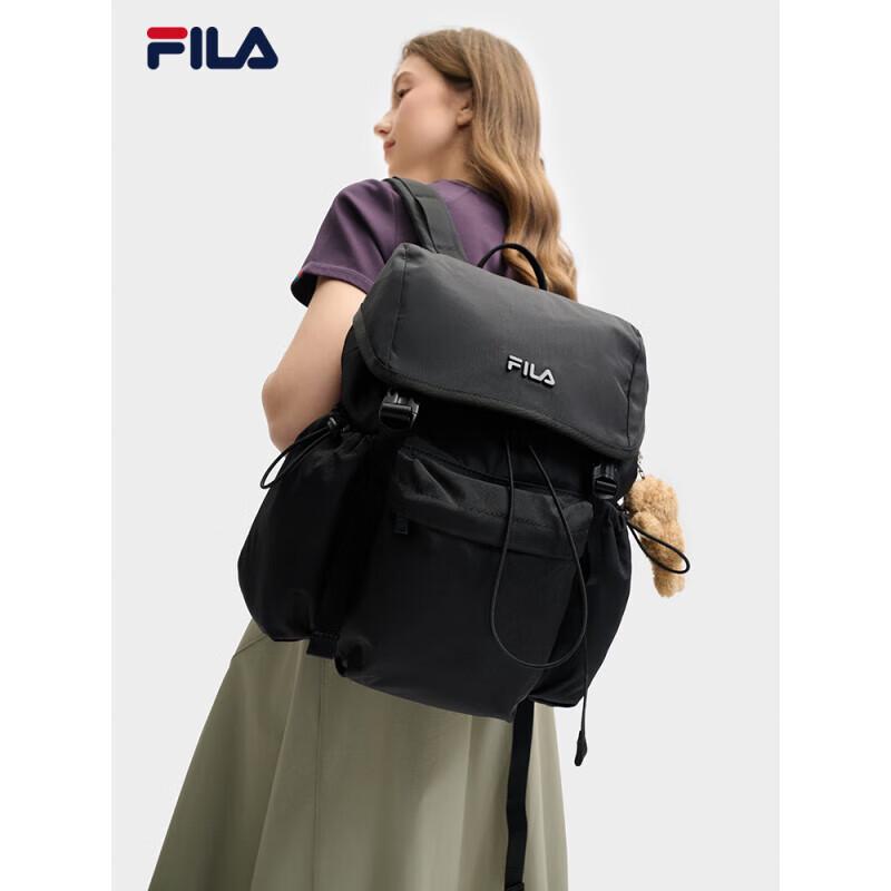 FILA Unisex Plush Bear Backpack