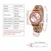 BOBO BIRD Women's Wooden Watch, Lightweight Quartz Analog Display with Date Display, Fashionable Wooden Watch (P18-3)
