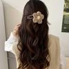 Plush Hair Clips Flower Back Brain Hairpin Gifts Claw Clip