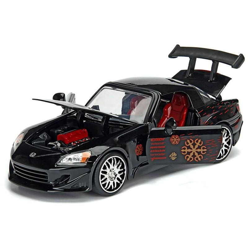 1:24 Honda S2000 Alloy Sports Car Diecast & Toy Metal Muscle Racing Car Supercar Model High Simulation Collection Childrens Gift IR9