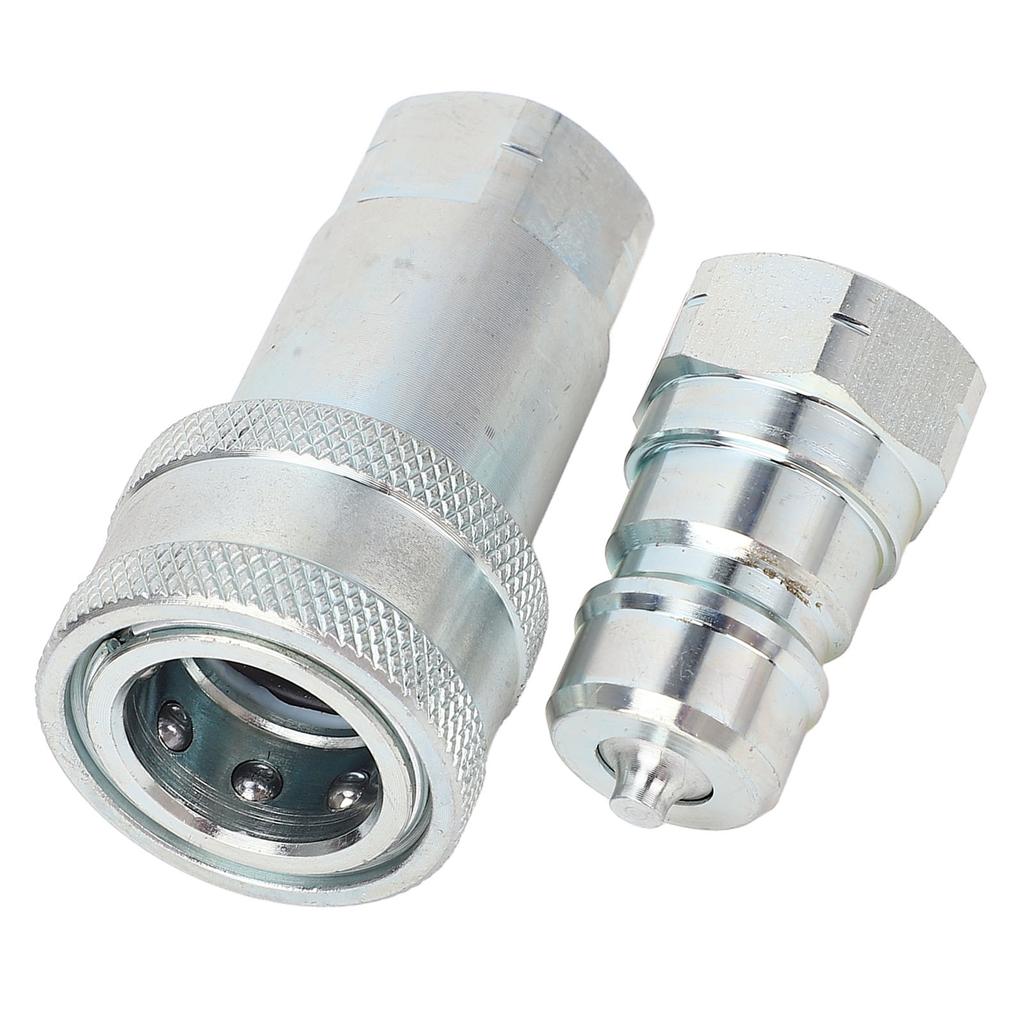 Гидравлическая быстроразъемная муфта 38 дюймов NPT закаленная сталь 24 галлона в минуту 3600 фунтов на кв. дюйм гидравлическая муфта