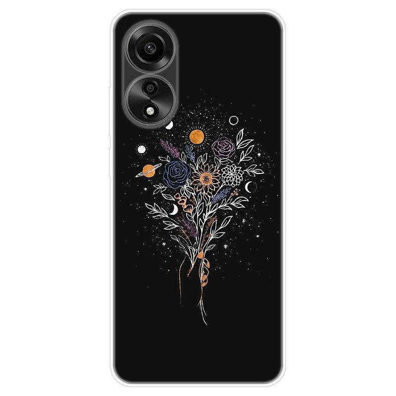 Для OPPO A78 OPPOA78 4G чехол Мягкая силиконовая задняя крышка чехол для телефона с рисунком мультфильма Креатив