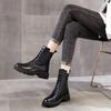 2025 Autumn and Winter New Boots Martin Boots Women's Platform Fashion Women's Boots Versatile British Style Short Boots