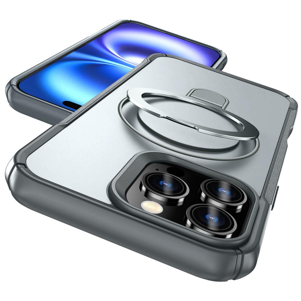 New Product for IPhone16E Mobile Phone Case Two-in-one Skin Feel for Apple 16 Stand Magnetic Mobile Phone Protective Cover