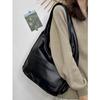 New Autumn and Winter Soft Leather Tote Bag Large Capacity Bucket Bag Retro Casual Versatile Commuter Shoulder Armpit Bag