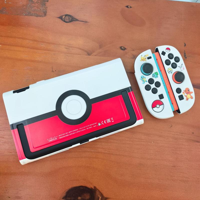 Защитный чехол для Switch 2, Аниме Покемон, Жесткий ПК + ТПУ Чехол-Защита, База для ТВ-док-станции для Nintendo Switch 2