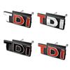 3D Metal TDI Logo Car Front Grille Emblem Sticker Fender Side Rear Trunk Auto Badge Decor For Polo Golf Jetta Passat MK4 MK5