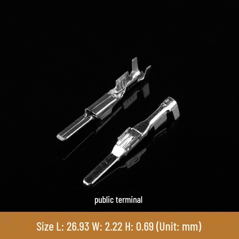 7283-7080-40 Разъем папа-мама для фары Toyota, 8-контактный штекер (Часть №: MG641319, 90980-10896)