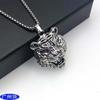 Tiger Head Titanium Steel Necklace Alloy Pendant Trend Brand Hip Hop Retro Sweater Sweater Chain Accessories