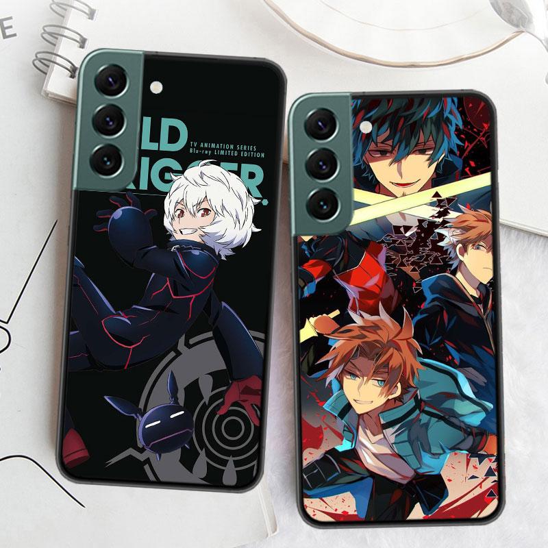 Чехол для телефона World Trigger Kuga Yuma для Samsung A02 A03 A03S A04 A04S Galaxy A55 A35 A25 A15 S10 Lite A9 A8 A7 A6 Plus A90 A80 Co