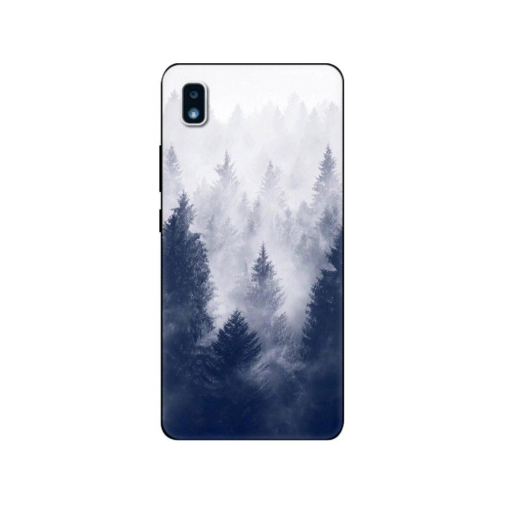 Для ZTE Blade 20 Смарт-чехол для телефона Задняя крышка для ZTE Blade L210 L8 Axon 11 SE 5G Чехол Черный ТПУ Чехол Розовый Аниме Космическая машина