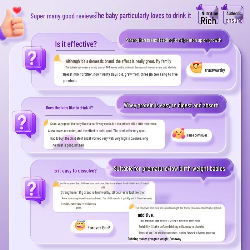iSainte Breast Milk Fortifier for Premature Infants