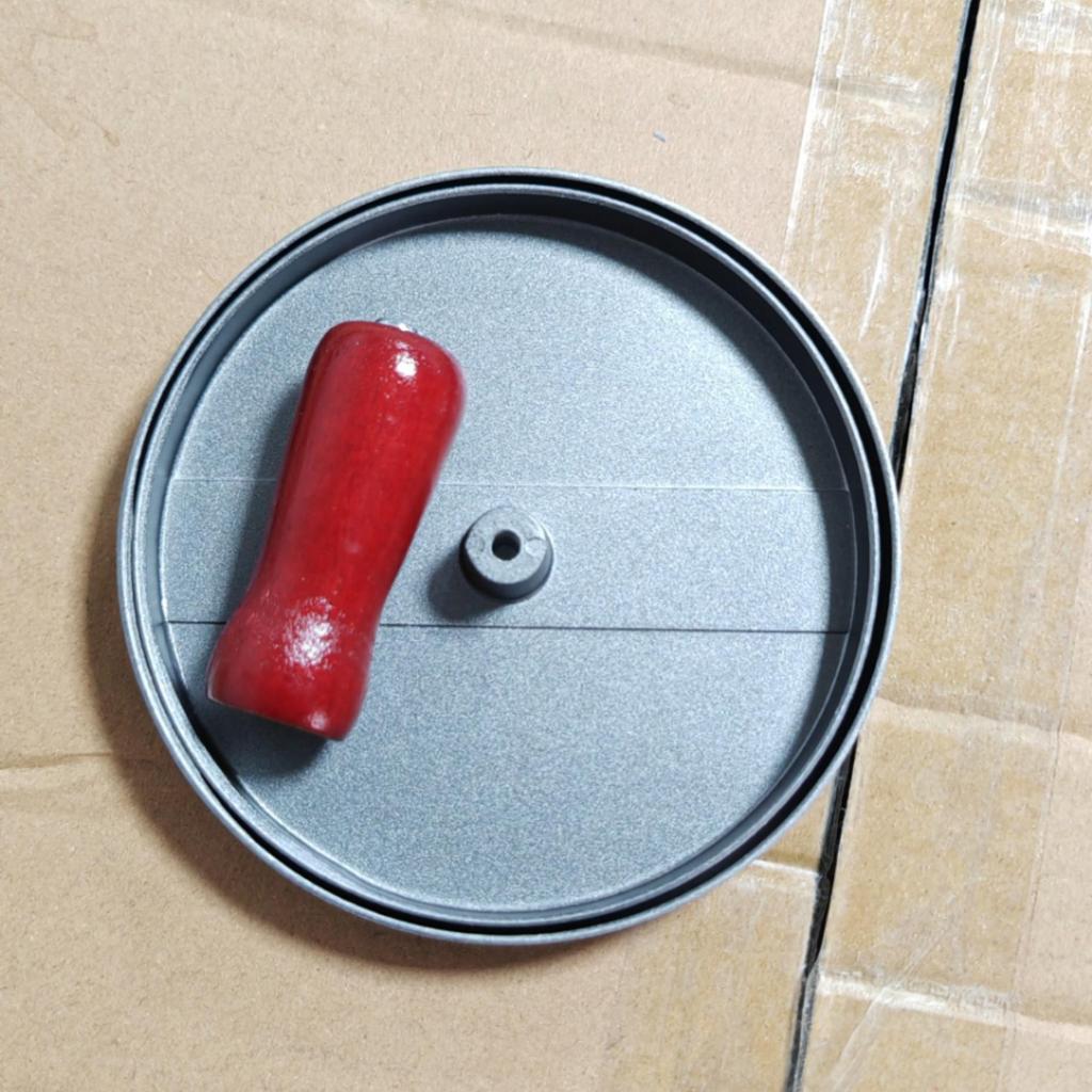 Aluminum & Wood Handle Hamburger Patty Press Mold