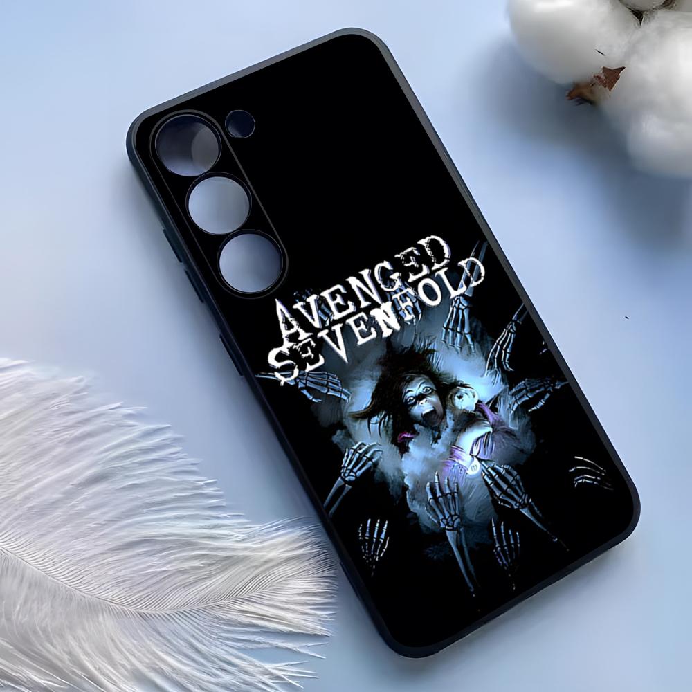 Чехол для телефона Avenged Sevenfold Для Samsung S25 Ultra S24 S23 S22 S21 S20 Plus Fe Galaxy A54 A53 A34 A25 Силиконовый чехол