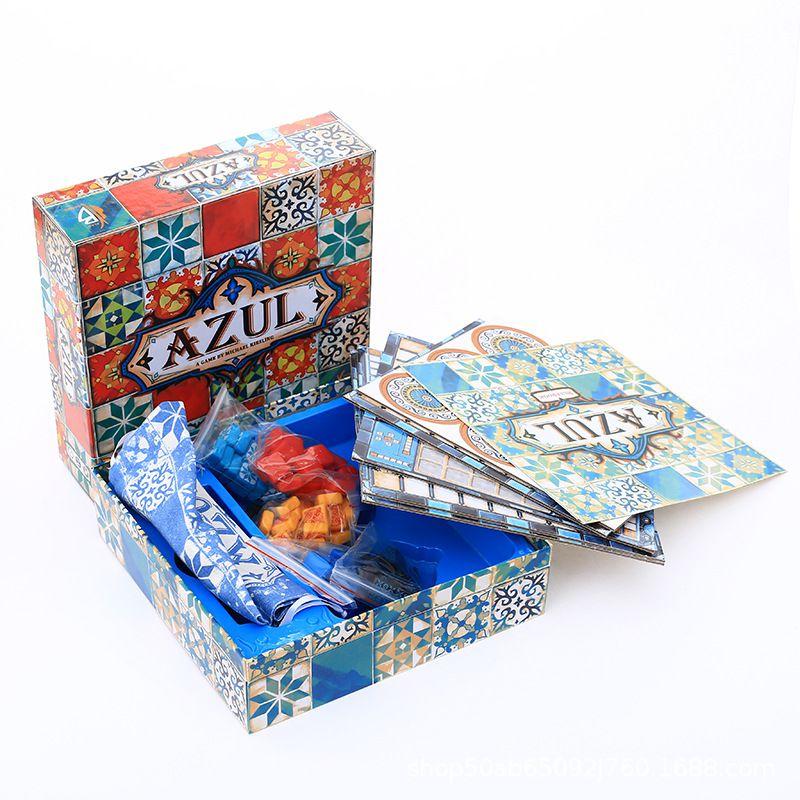 Настольная игра Azul Crystal Mosaic, дополнение, развивающее координацию рук и глаз и визуальное восприятие, для семейной игры