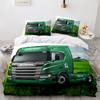 3D Truck Printed Duvet and Pillowcase 2 or 3 Luxury Bedding AU/EU/DE Full Size Soft and Quick Drying Home Decor Home Gift