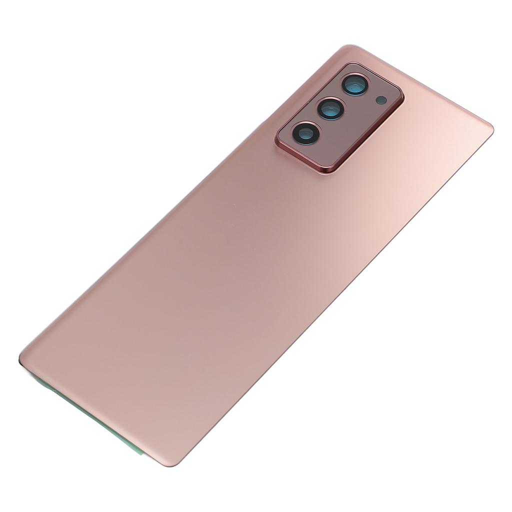 Phone Back Cover Replacement for Galaxy Z Fold2 5G F916 Pre Installed Camera Lens Glass Rear Cover