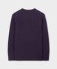 Шерстяной свитер с косами BROOKS BROTHERS (фиолетовый) (Bbwrmbf401)