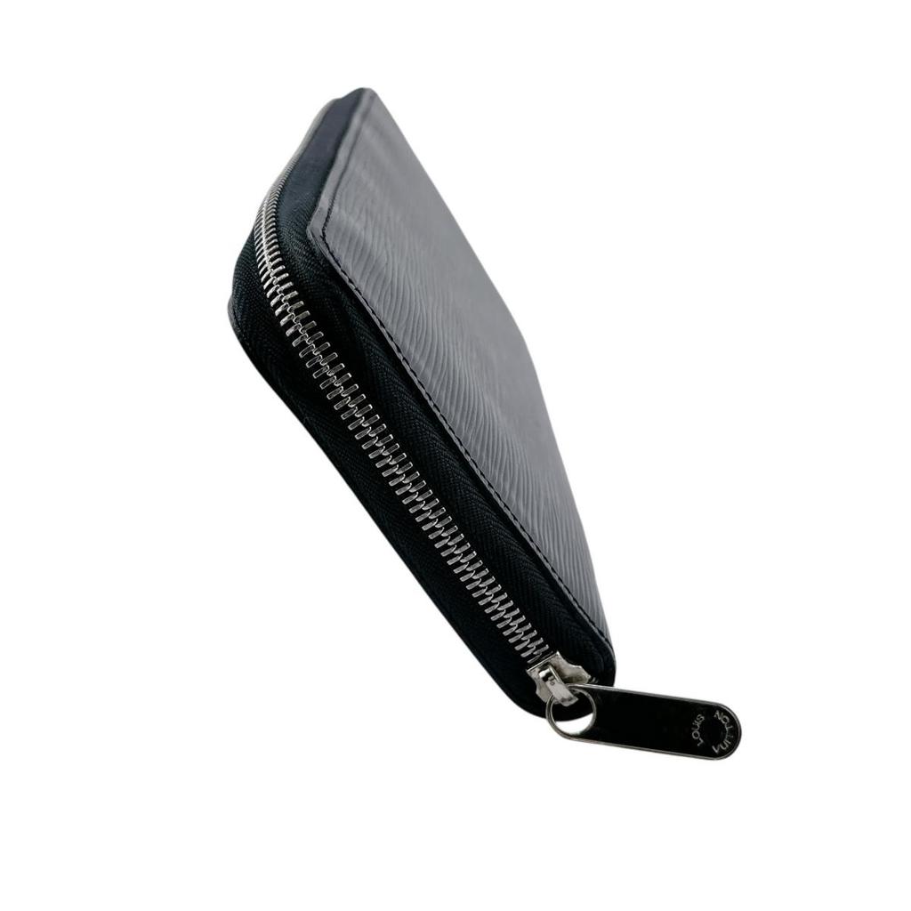 LOUIS VUITTON Epi Zippy Organizer Long Wallet purse Epi Leather Noir mens M63852 Used