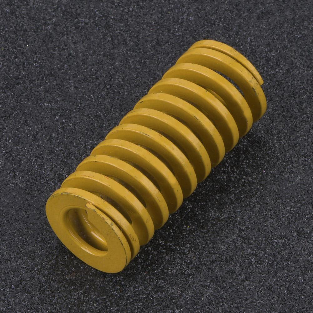 OD 20mm ID 10mm Extra Light Load Mould Die Spring Yellow TF20*70mm